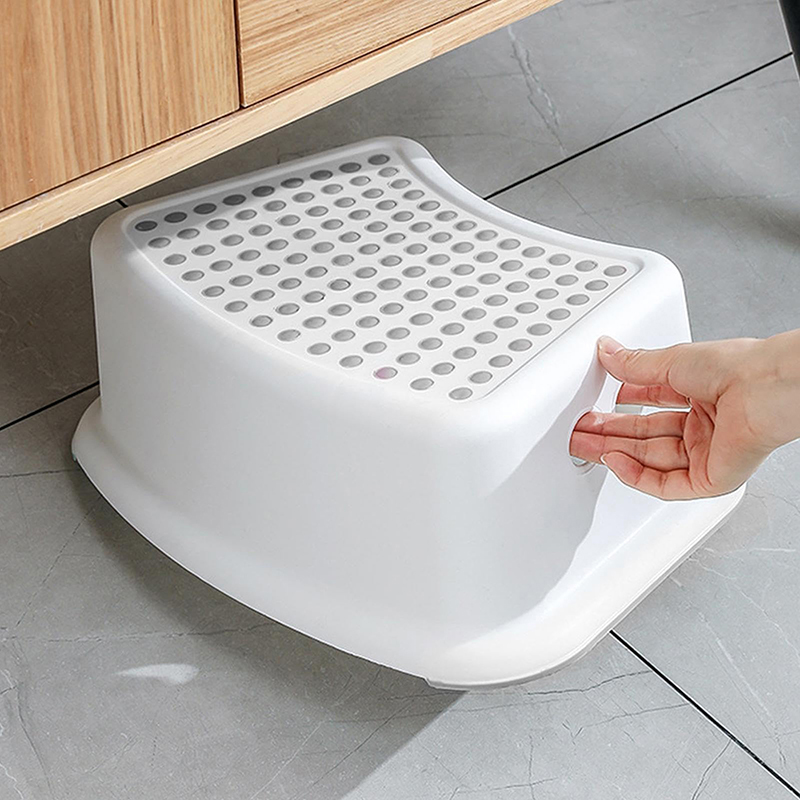 Kids Outdoor Kitchen Accessories - Taburete con escalón para niños, taburete