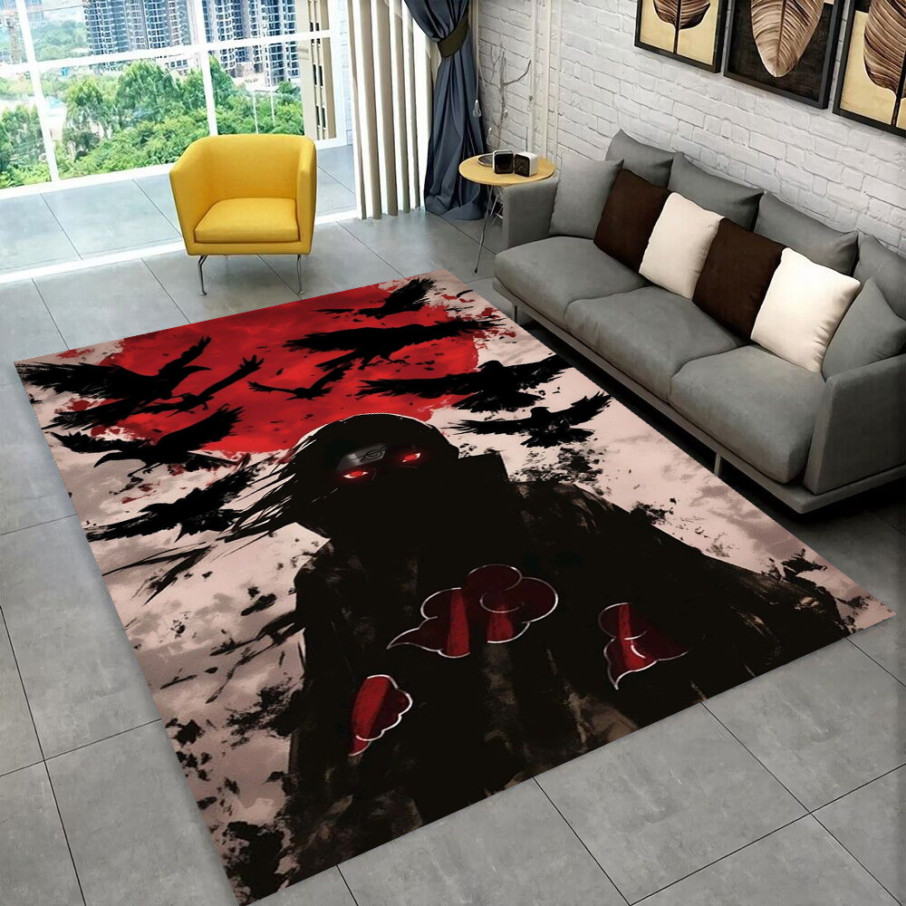 Kids Outdoor Area - Alfombra 3D de Naruto con Dibujos