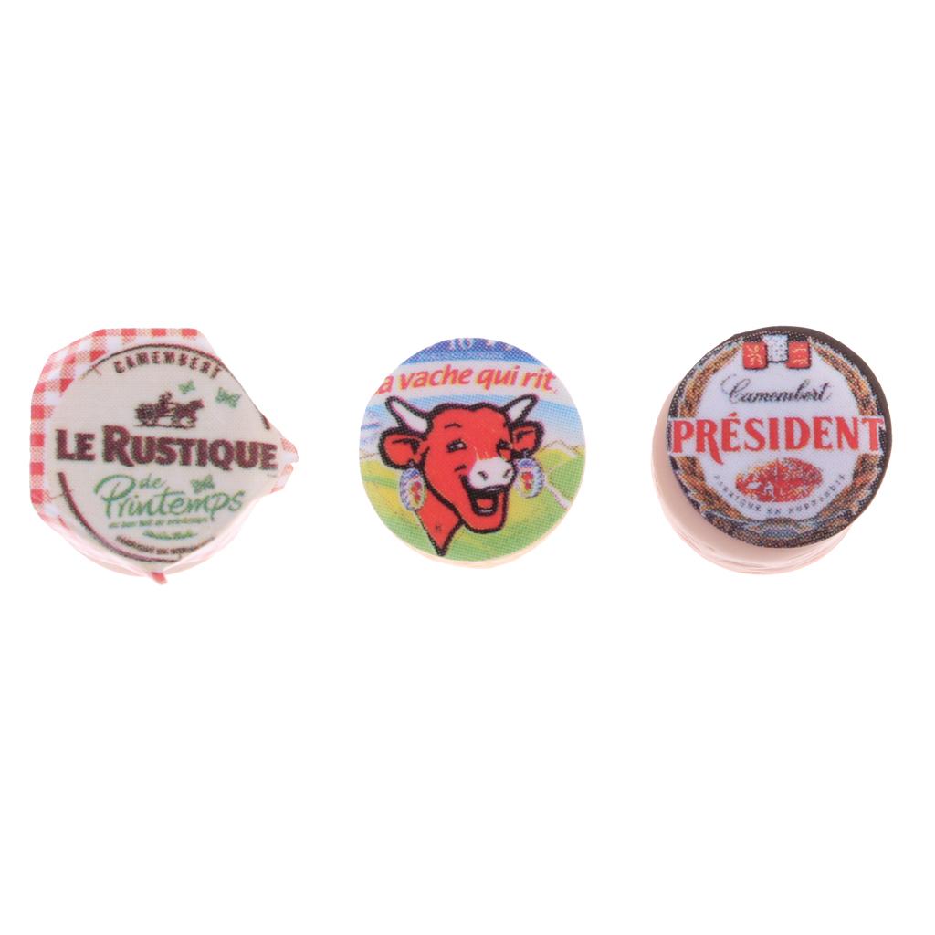 Kids Outdoor Kitchen Accessories - Miniatura de queso a escala 1/12