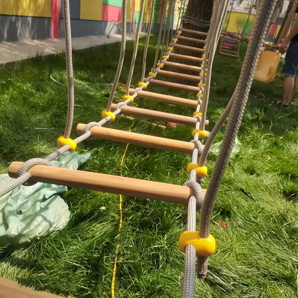 Puente de Equilibrio para Jard - Kids Outdoor Climbing Frame reseña y precio