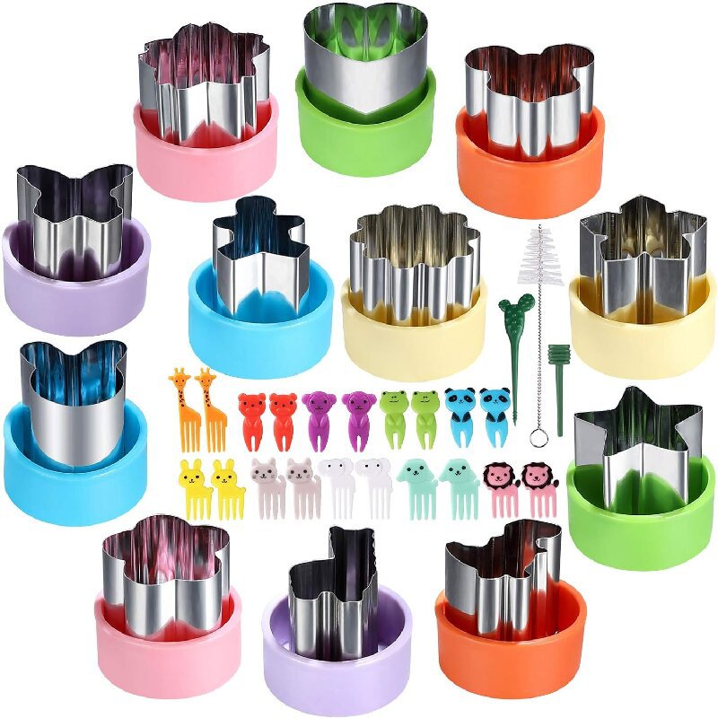Juego de formas de cortador de - Kids Outdoor Kitchen Accessories reseña y precio