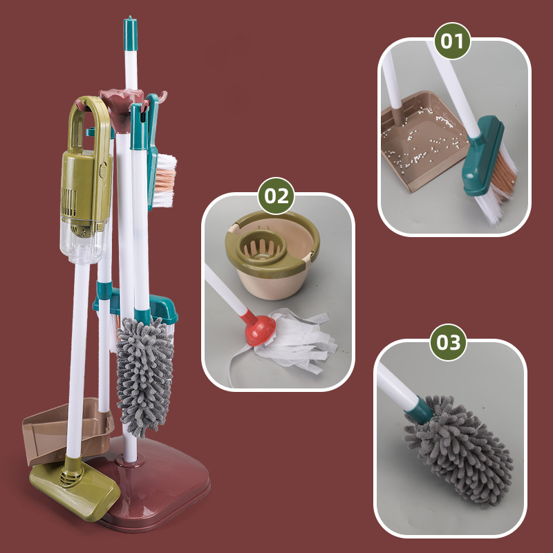Juguetes de limpieza de vida s - Kids Outdoor Broom reseña y precio
