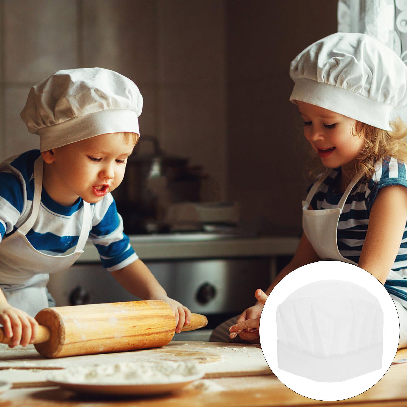 Gorros de Chef desechables par - Kids Outdoor Kitchen Accessories reseña y precio