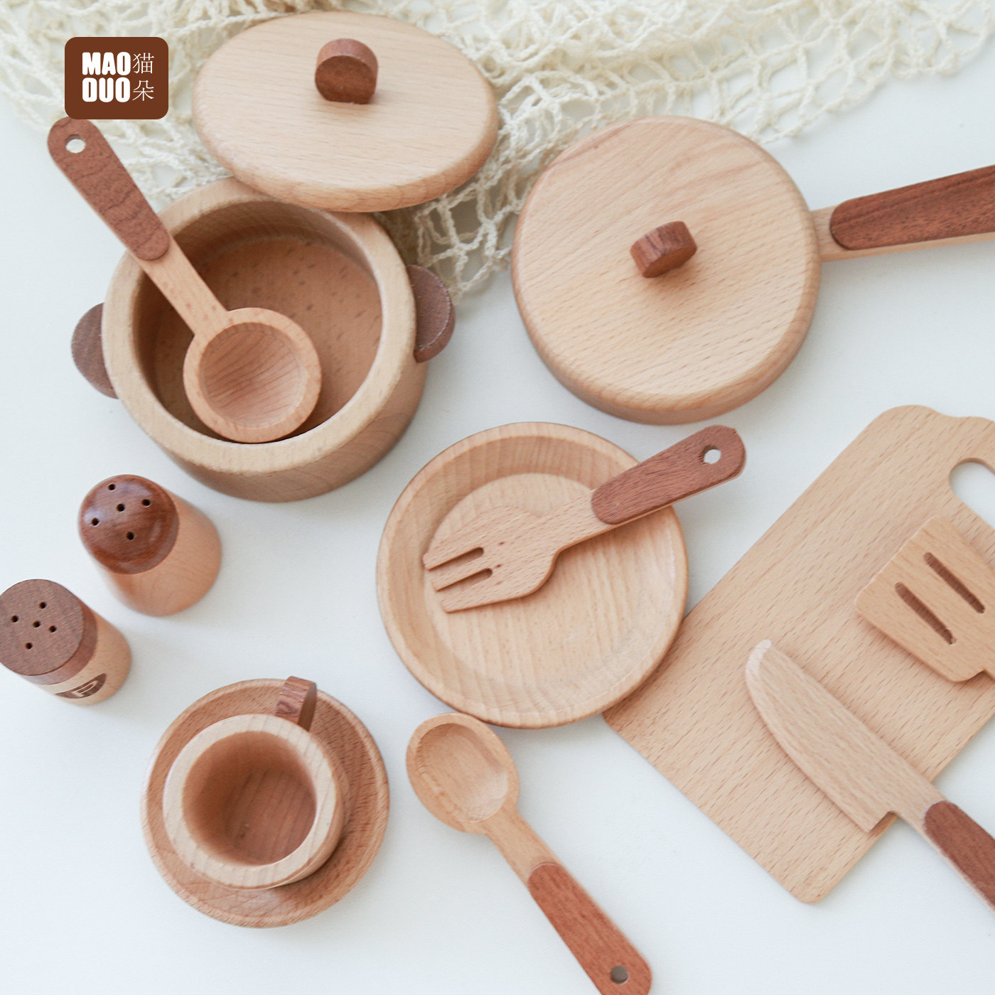 Juego de cocina de madera de h - Kids Outdoor Kitchen Accessories reseña y precio
