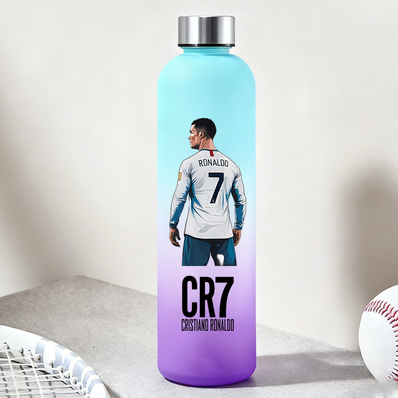 Botellas de agua CR7 de 900ML, - Kids Outdoor Kitchen Accessories reseña y precio