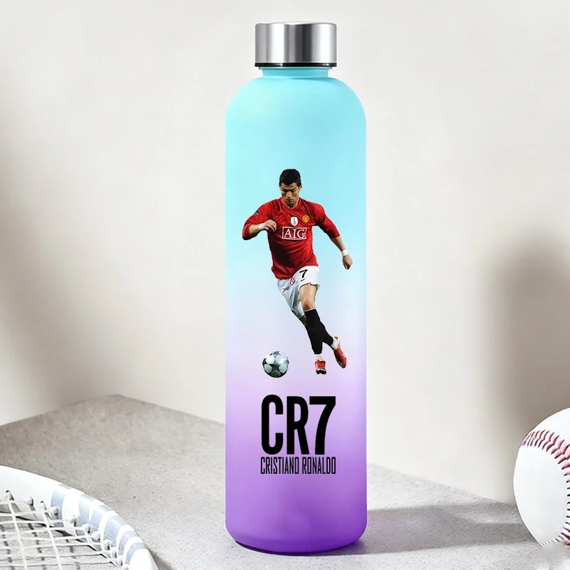Botellas de agua CR7 de 900ML, - Kids Outdoor Kitchen Accessories reseña y precio