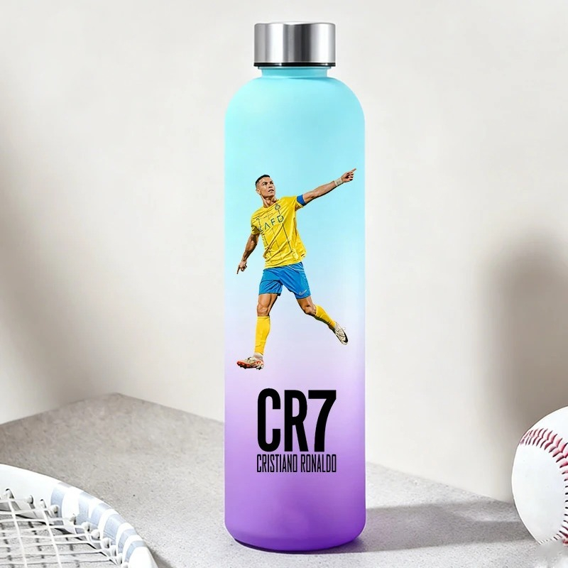 Botellas de agua CR7 de 900ML, - Kids Outdoor Kitchen Accessories reseña y precio