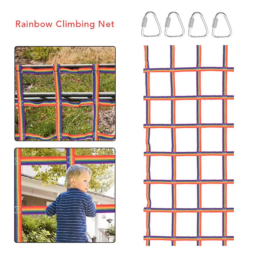 Red para gatear, Red de carga  - Kids Outdoor Climbing Frame reseña y precio
