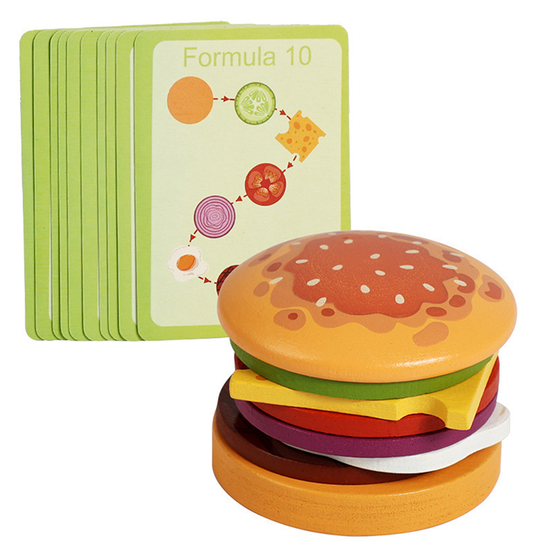 Juguetes apilables de madera c - Kids Outdoor Kitchen Accessories reseña y precio