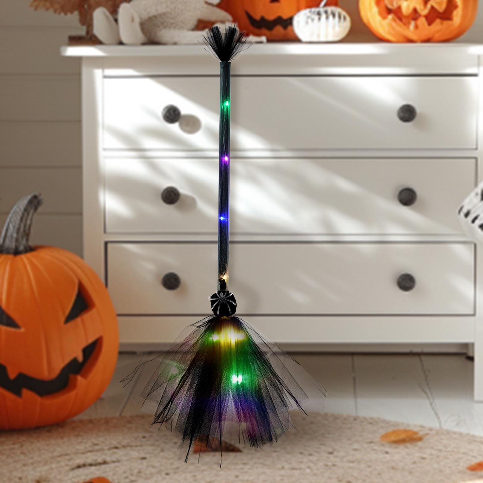 Escoba de Bruja de Malla con L - Kids Outdoor Broom reseña y precio