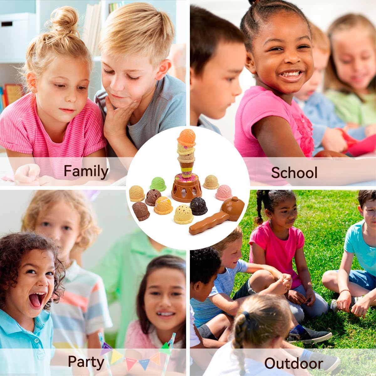 Juegos de apilamiento de helad - Kids Outdoor Kitchen Accessories reseña y precio