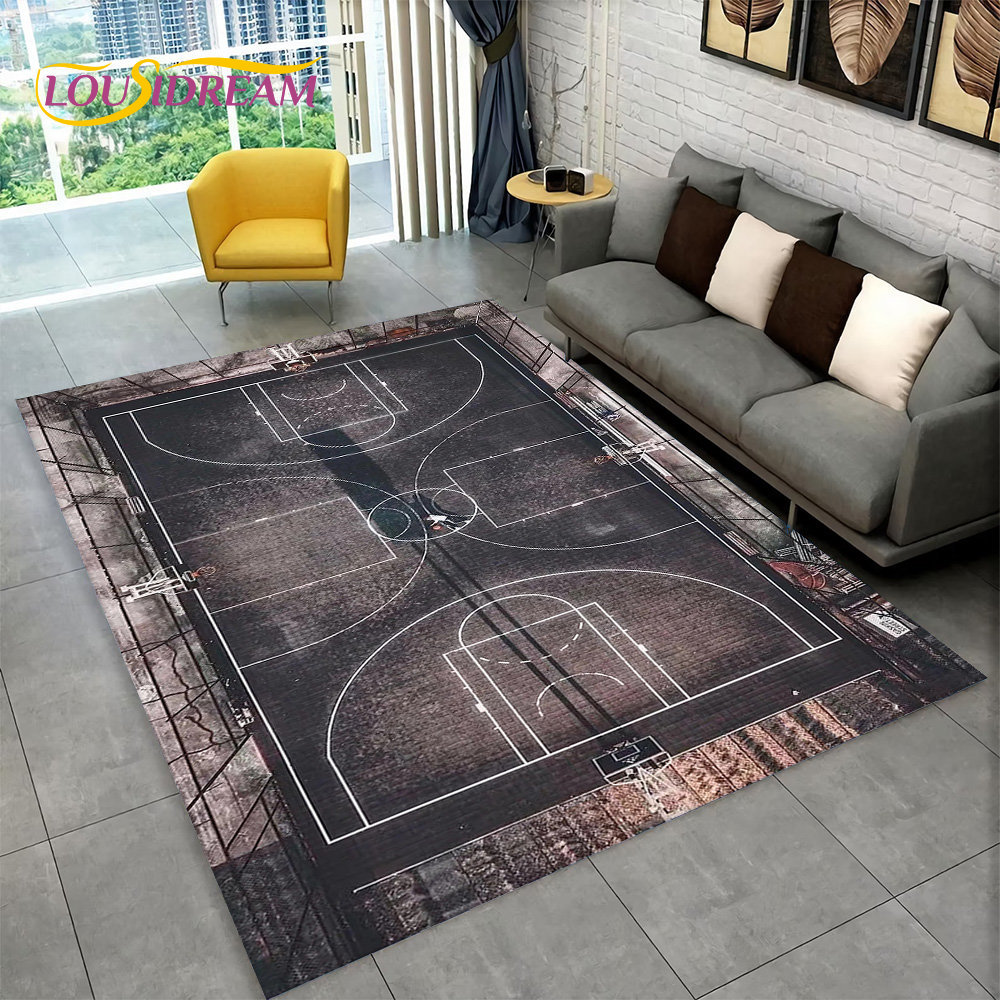 Alfombra grande de baloncesto  - Kids Outdoor Area reseña y precio