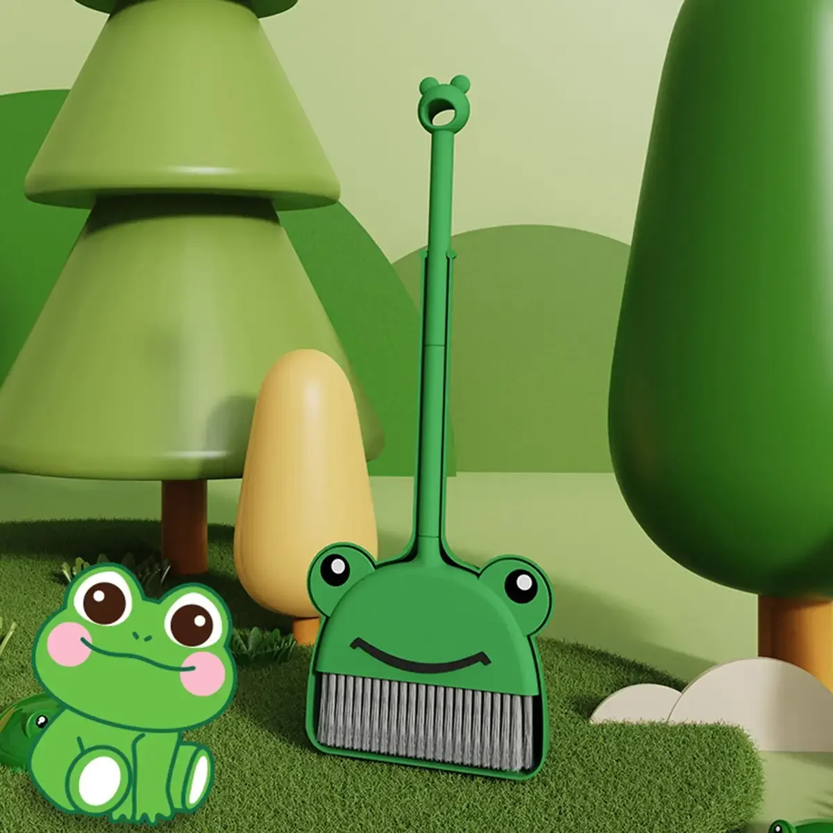 1 Juego de mini escoba con rec - Kids Outdoor Broom reseña y precio